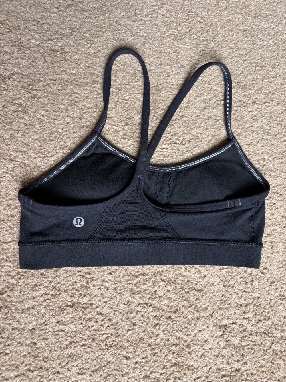 lululemon athletica Black Strappy Low-Support Sports Bra